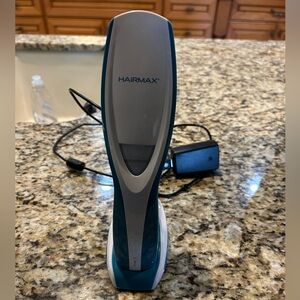 HairMax Blue and White Hair Growth Laser Comb